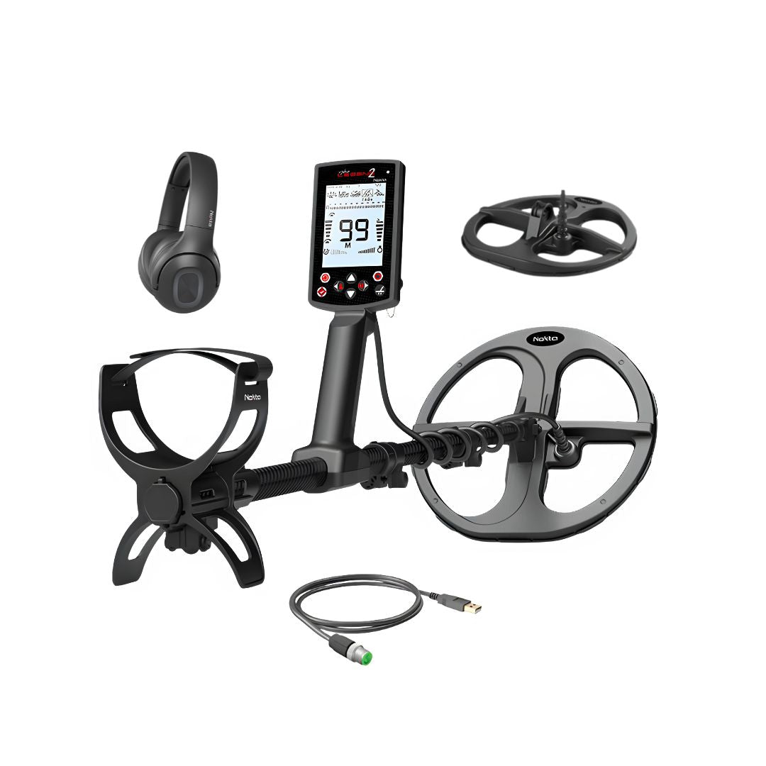 Nokta Legend 2 Metal Detetor Package Contents - Destination Gold Detectors