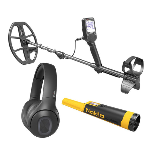 Nokta Legend WHP Metal Detector with LG30 Coil and Free AccuPoint Pinpointer