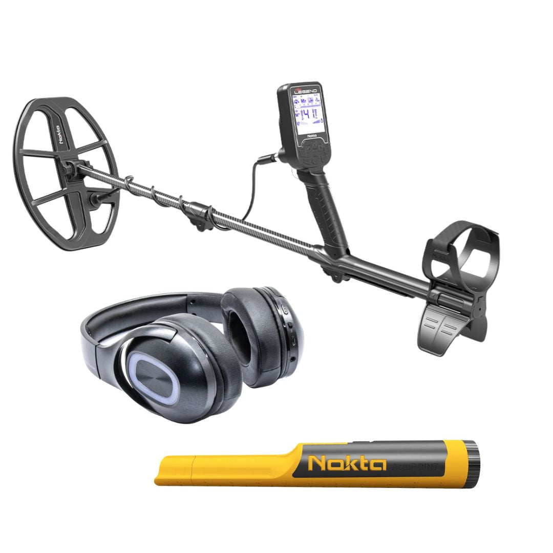 Nokta Legend WHP Metal Detector with Free AccuPoint