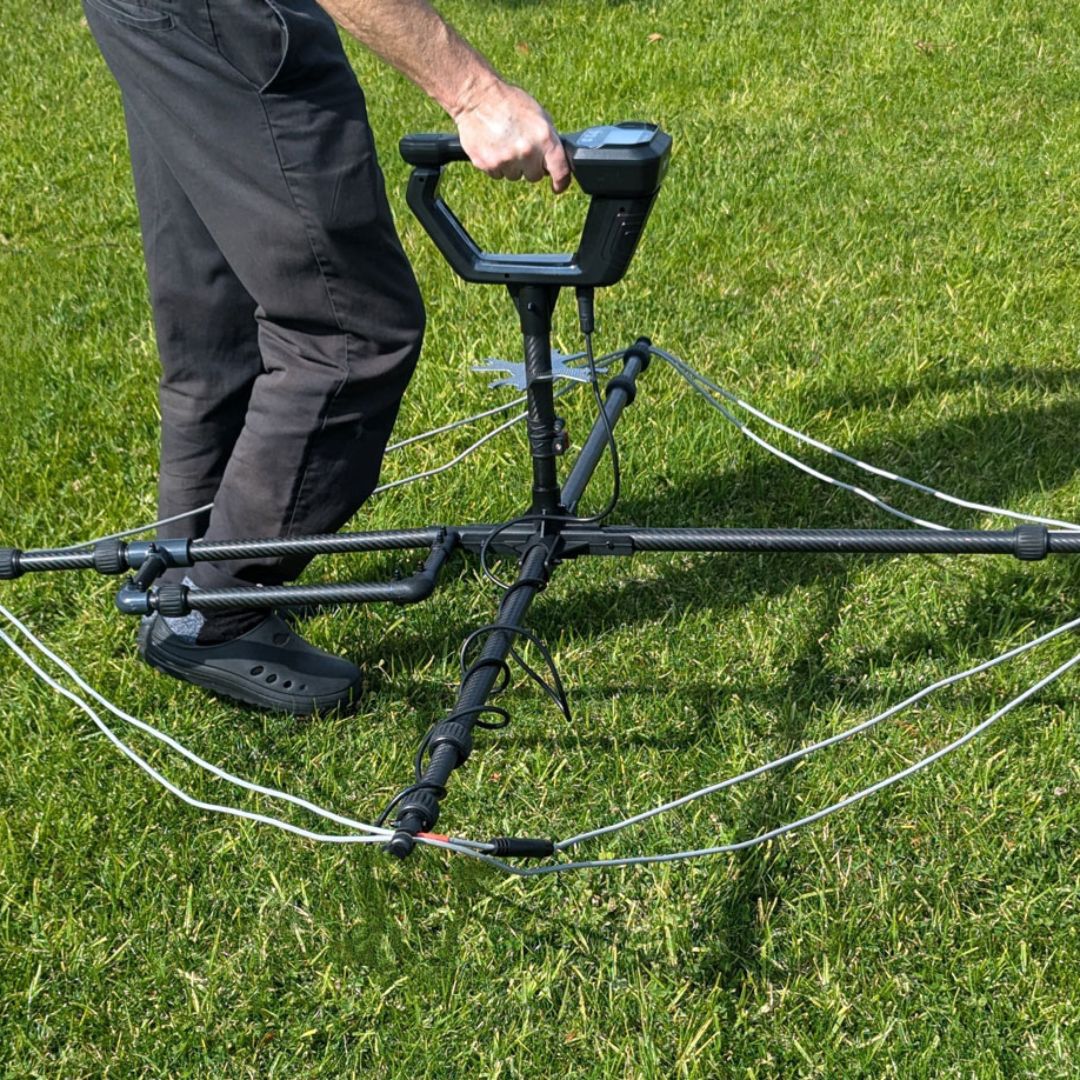 HS-6000 AI Pulse Induction Octo Relic Monster Metal Detector