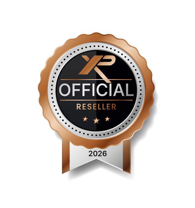 XP Metal Detector Official Reseller badge 2026 - Destination Gold Detectors