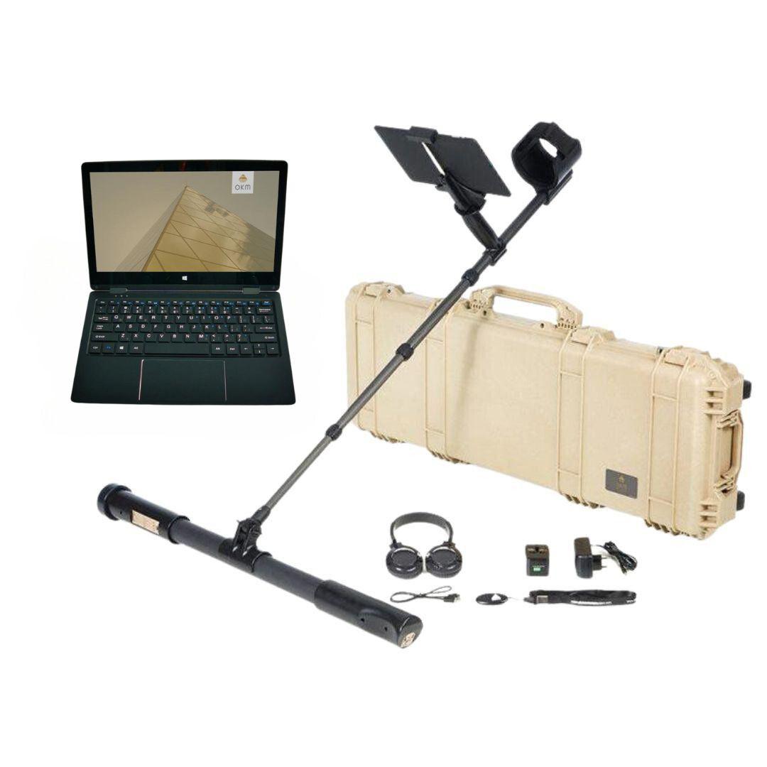 OKM Fusion Professional Plus 3D Metal Detector-Destination Gold Detectors