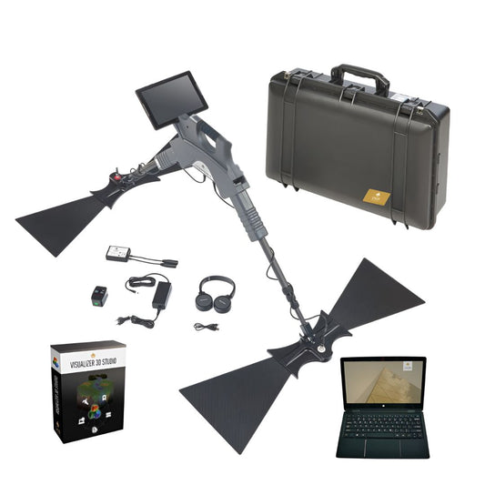OKM Gepard GPR 3D Metal Detector with Ground Penetrating Radar-Destination Gold Detectors