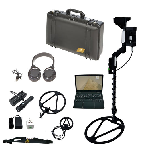 OKM Pulse Nova Metal Detector with Delta Search Coil-Destination Gold Detectors