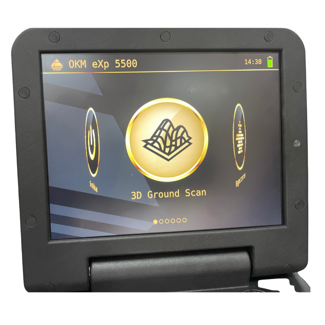OKM eXp 5500 Professional Multi-Sensor 3D Ground Scan Metal Detector