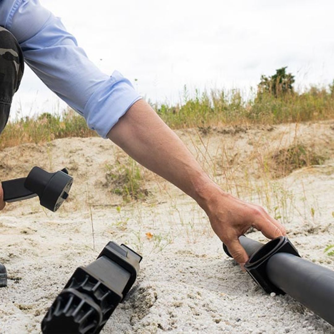 OKM eXp 6000 Tunnel Sensor – Vertical probe for detecting underground caves, tunnels, and tombs