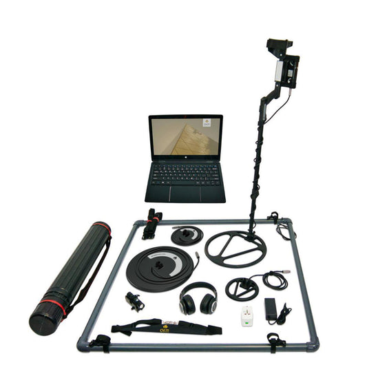 OKM Pulse Nova Omega Plus Metal Detector with Frame Coil