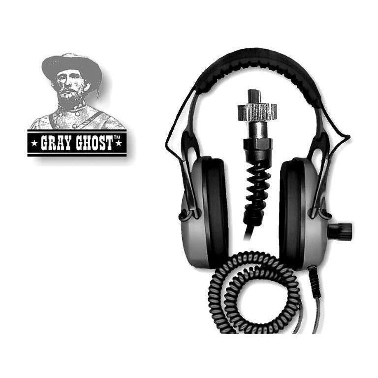 Open Box - Gray Ghost® Amphibian II Headphones for Minelab CTX 3030-Destination Gold Detectors