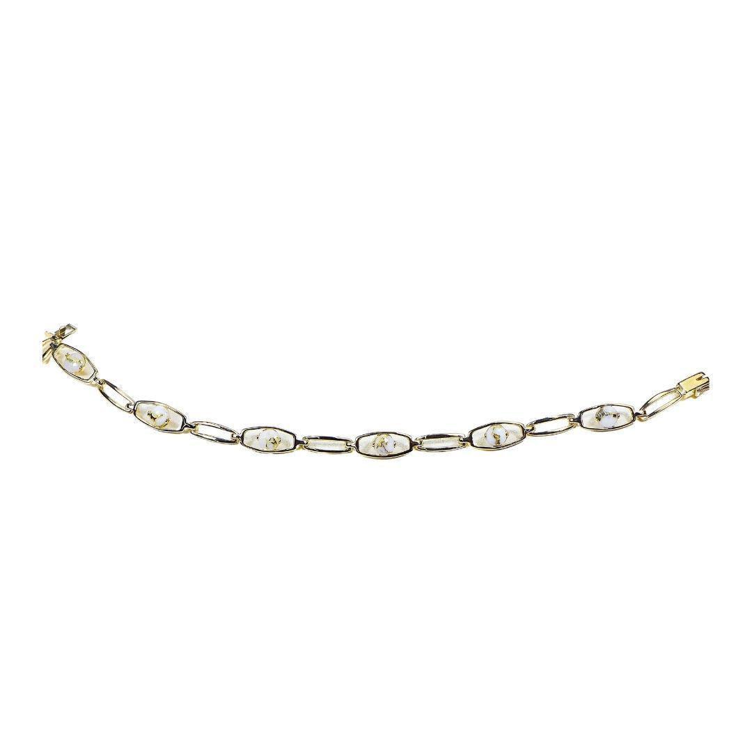 Orocal Gold Quartz Bracelet BDLOV5LHQC89-Destination Gold Detectors