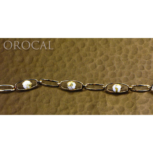 Orocal Gold Quartz Bracelet BDLOV5LHQC89-Destination Gold Detectors