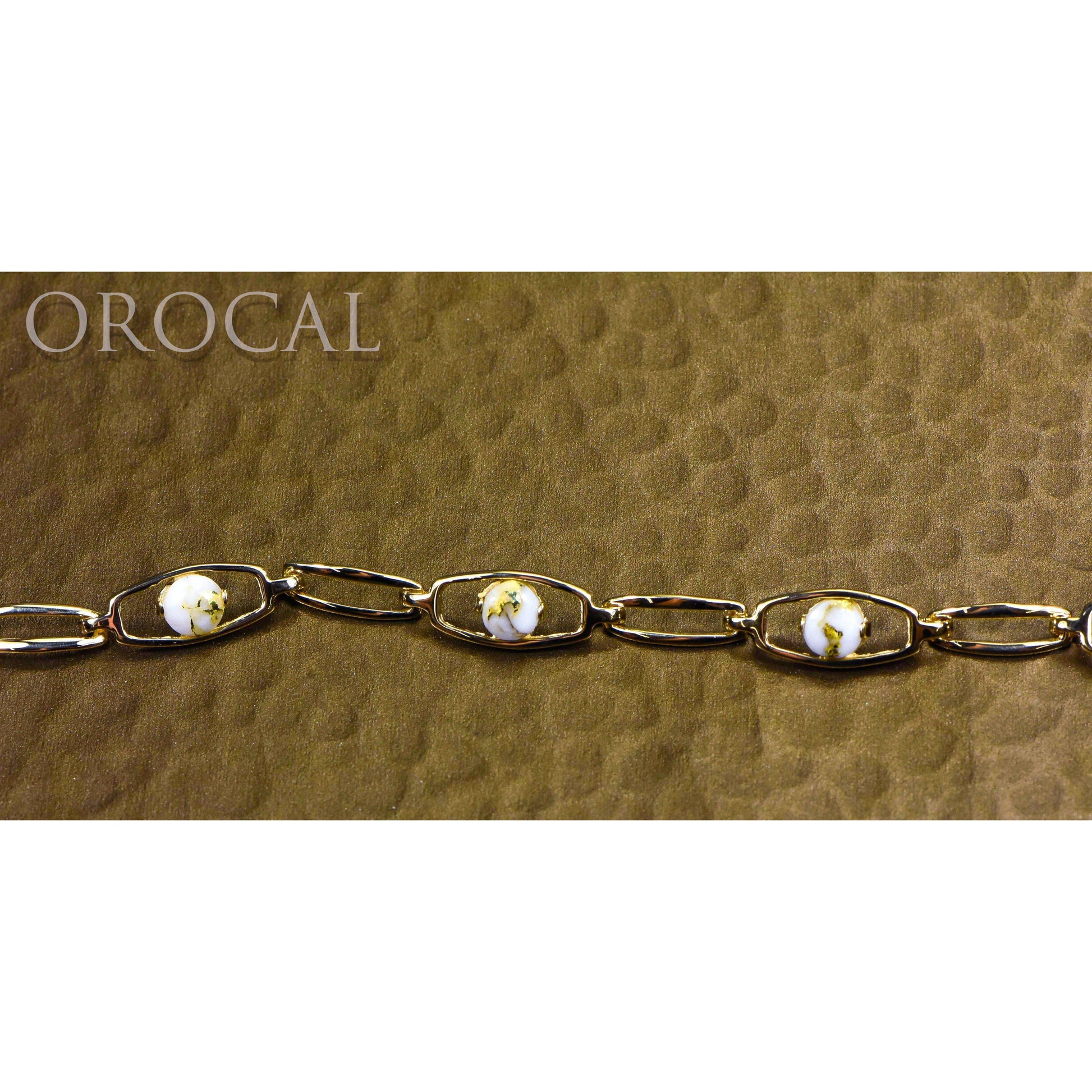 Orocal Gold Quartz Bracelet BDLOV5LHQC89-Destination Gold Detectors
