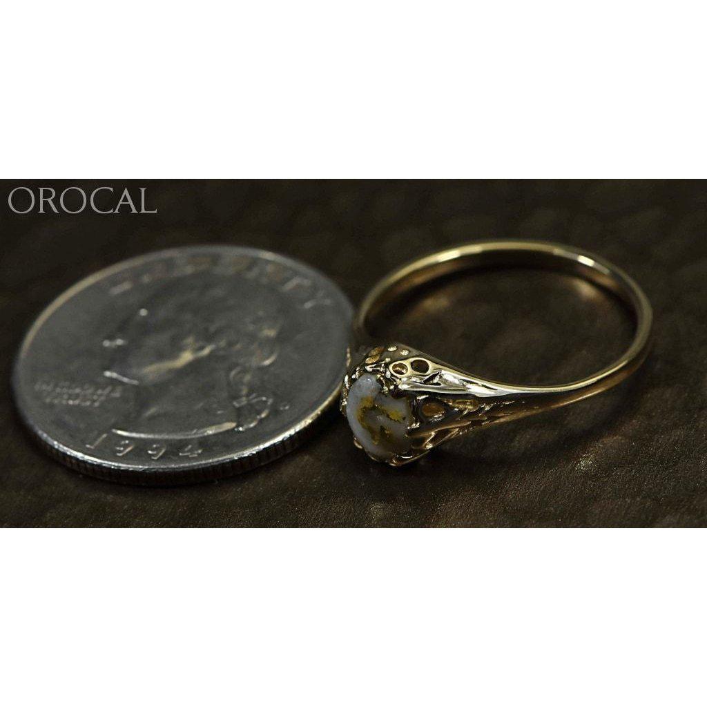 Orocal Gold Quartz Ladies Ring RL790Q-Destination Gold Detectors