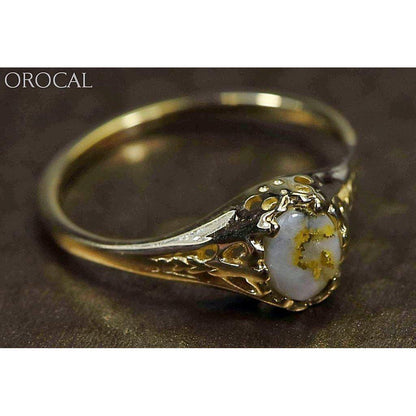 Orocal Gold Quartz Ladies Ring RL790Q-Destination Gold Detectors