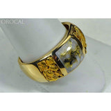 Orocal Gold Quartz Men's Ring RM1088NQ-Destination Gold Detectors