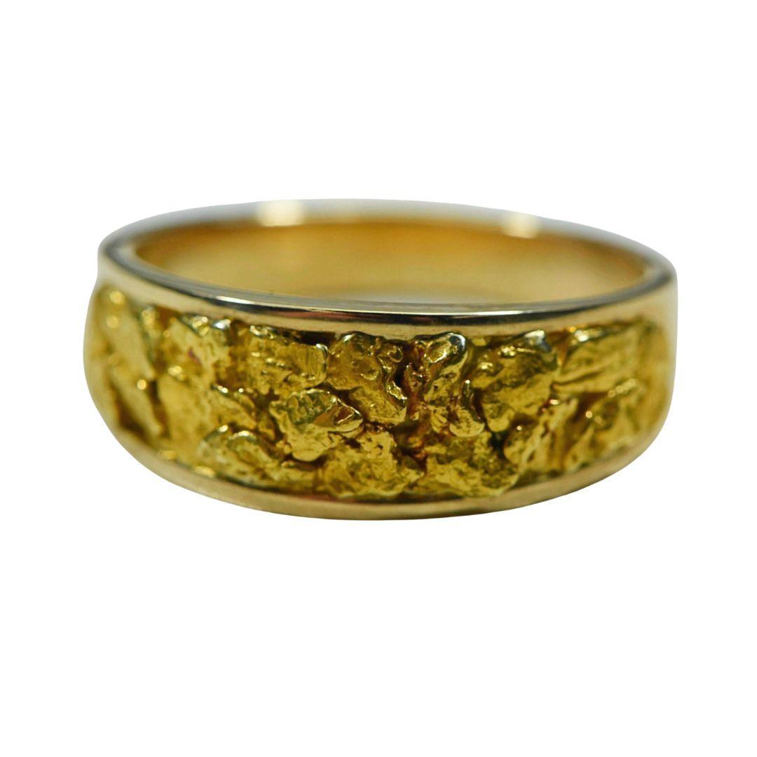 Orocal Gold Nugget Men's Ring RM8.5MMT-Destination Gold Detectors