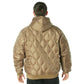 Rothco Quilted Woobie Hooded Sweatshirt - Destination Gold Detectors