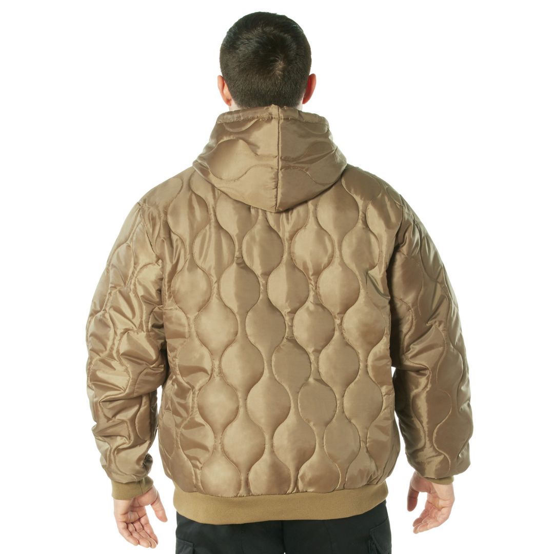 Rothco Quilted Woobie Hooded Sweatshirt - Destination Gold Detectors