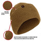 ROTHCO Military Winter Beanie Wool Watch Cap Coyote Brown