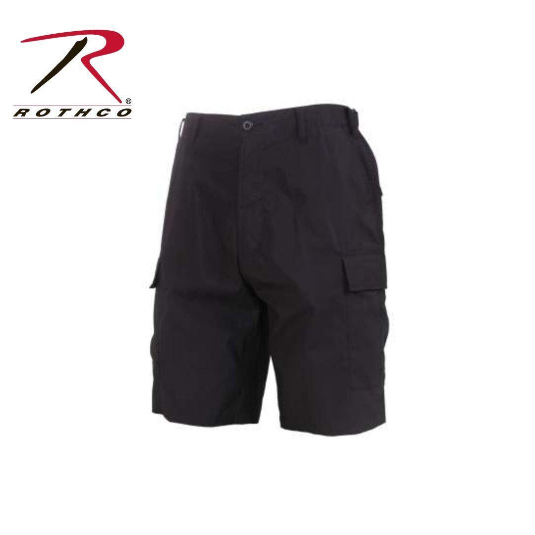 Rothco Black Tactical BDU Shorts-Destination Gold Detectors
