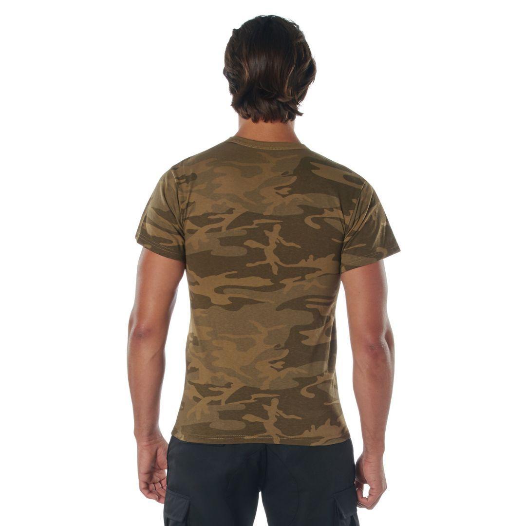 Rothco Brown Camo T-Shirt - Destination Gold Detectors