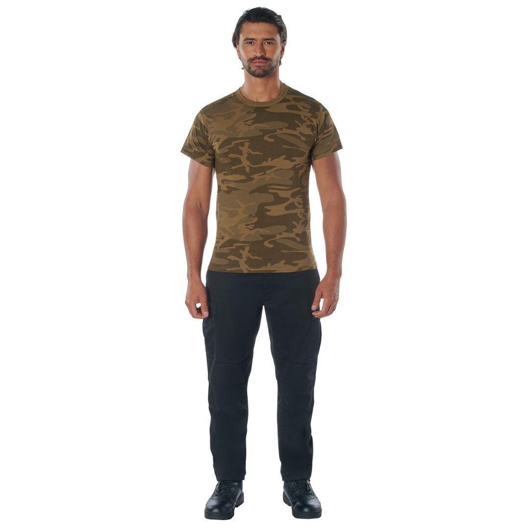 Rothco Brown Camo T-Shirt - Destination Gold Detectors
