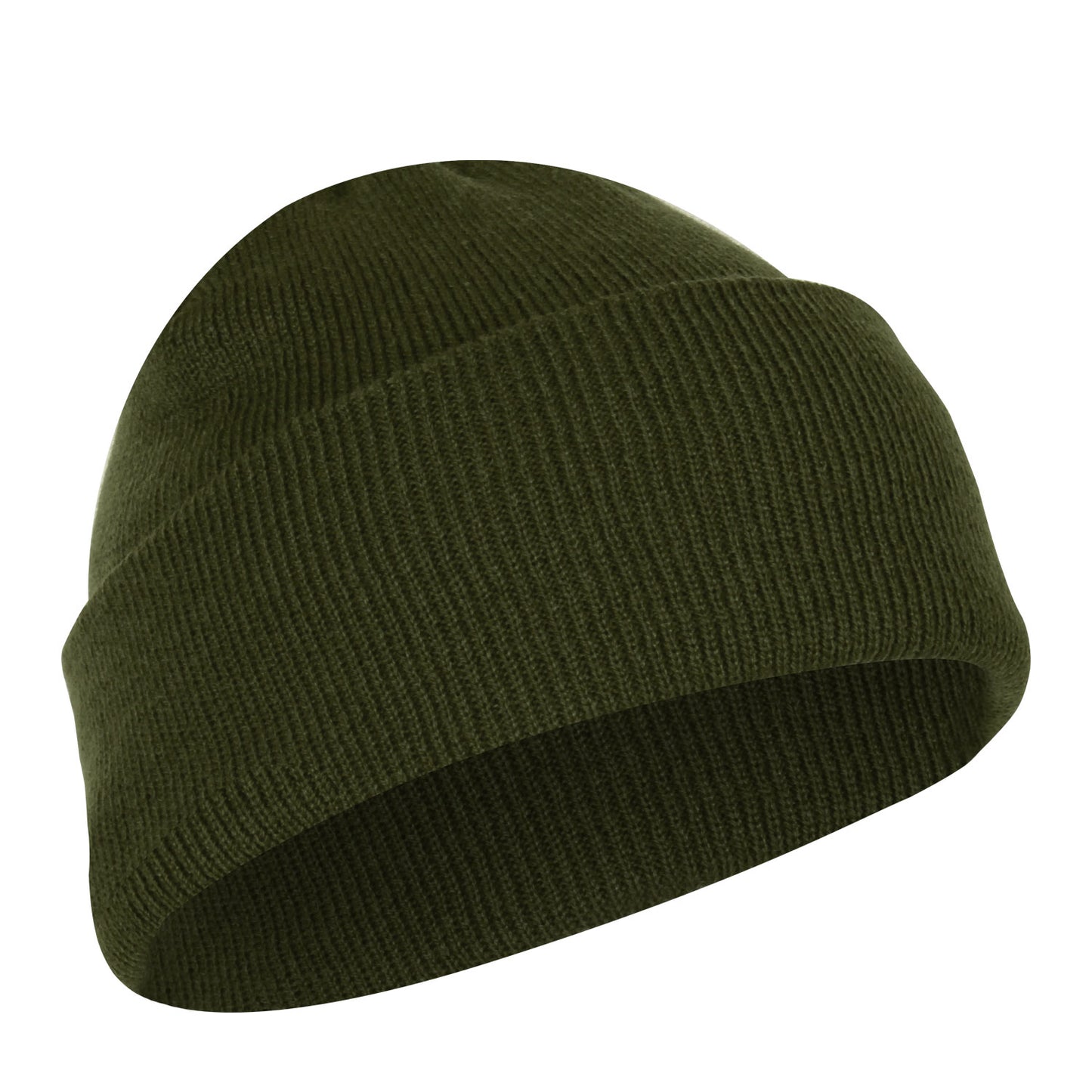 Rothco Deluxe Fine Knit Watch Cap-Olive Drab