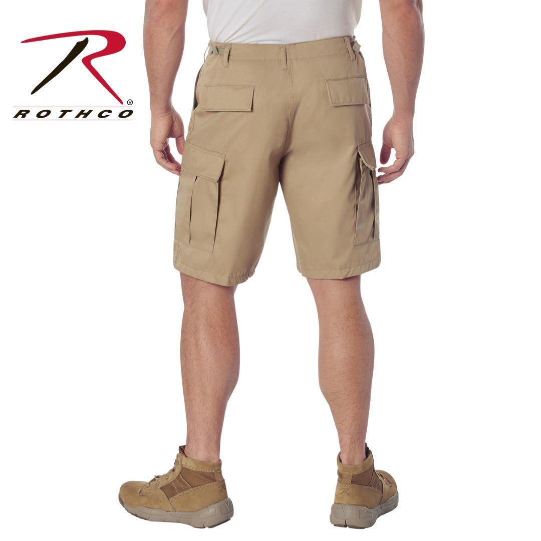 Rothco Khaki Tactical BDU Shorts-Destination Gold Detectors