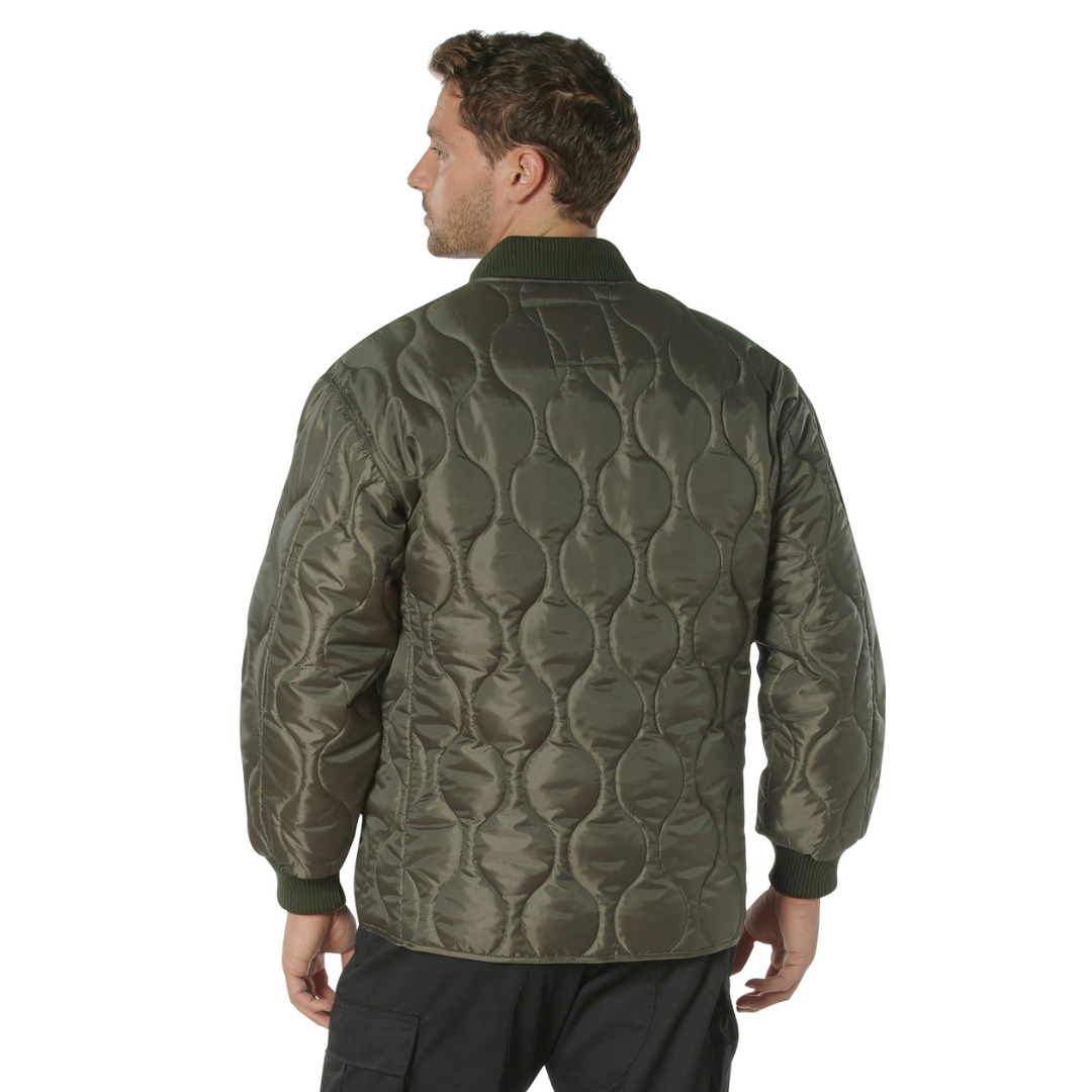 Rothco Olive Concealed Carry Quilted Woobie Jacket - Destination Gold Detetors