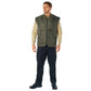 Rothco Quilted Woobie Vest - Olive Drab - Destination Gold Detectors