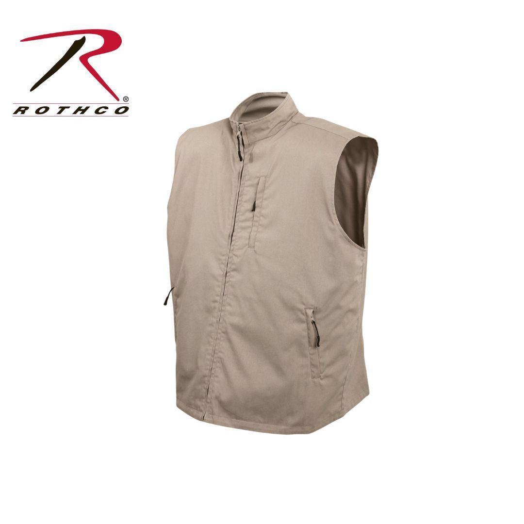 Rothco Undercover Travel Vest Khaki-Destination Gold Detectors