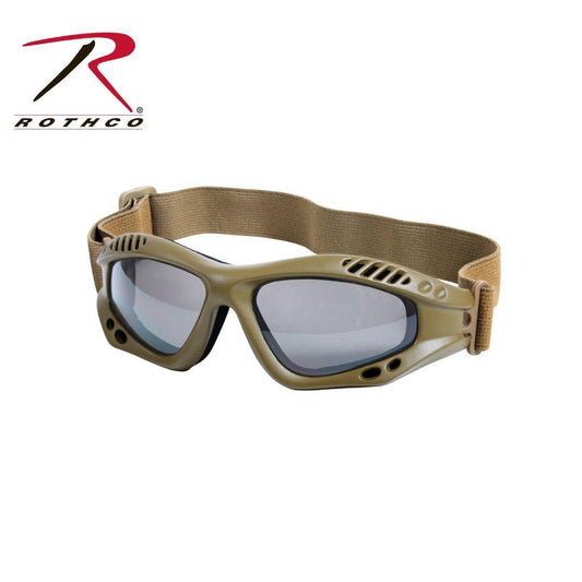 Rothco Ventec Tactical Goggles Coyote Brown-Destination Gold Detectors