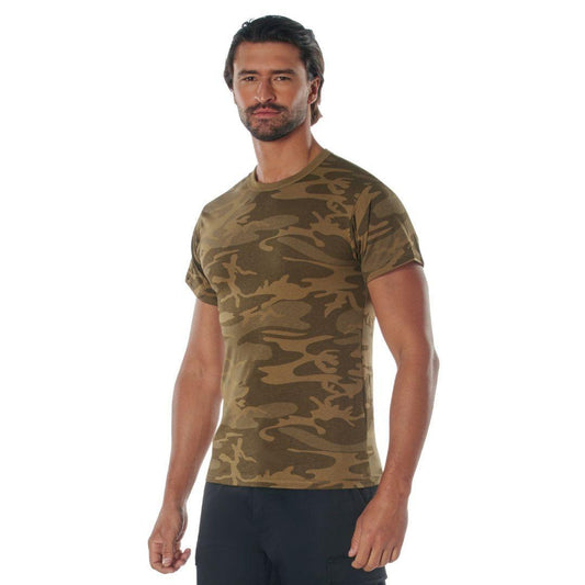 Rothco Brown Camo T-Shirt - Destination Gold Detectors