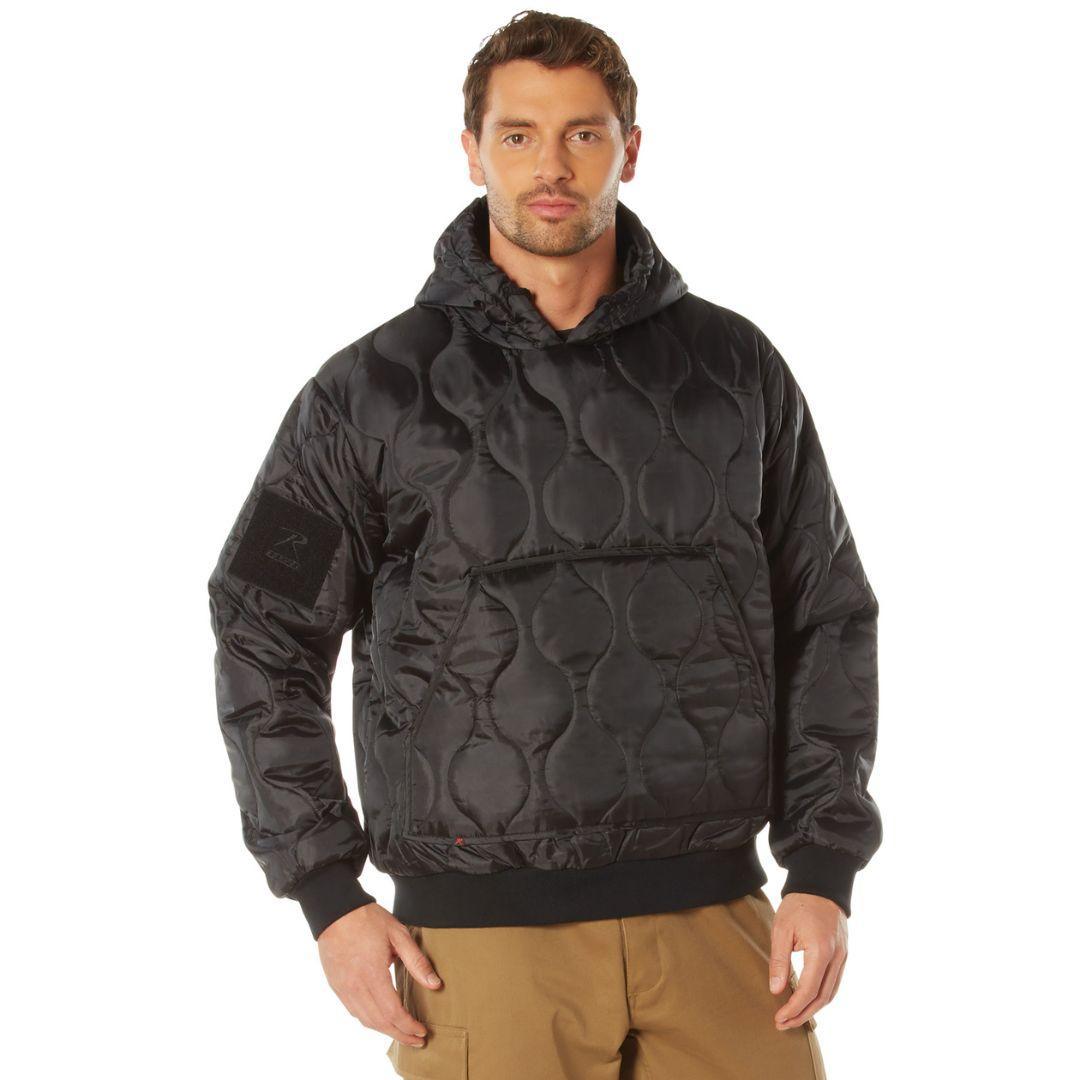 Rothco Quilted Woobie Hooded Sweatshirt - Destination Gold Detectors
