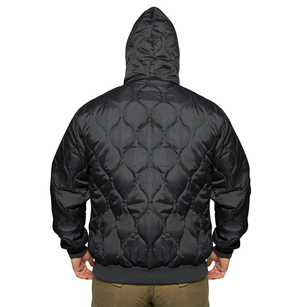 Rothco Quilted Woobie Hooded Sweatshirt - Destination Gold Detectors