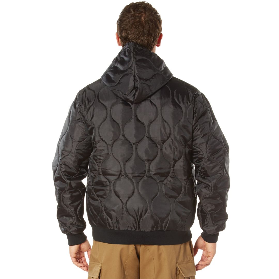 Rothco Quilted Woobie Hooded Sweatshirt - Destination Gold Detectors