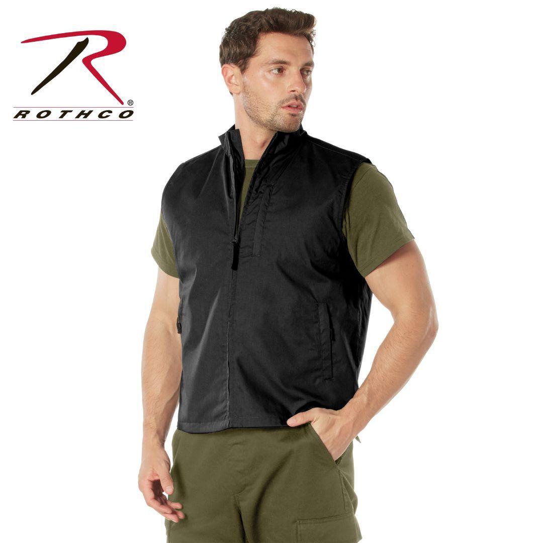 Rothco Undercover Travel Vest Black-Destination Gold Detectors