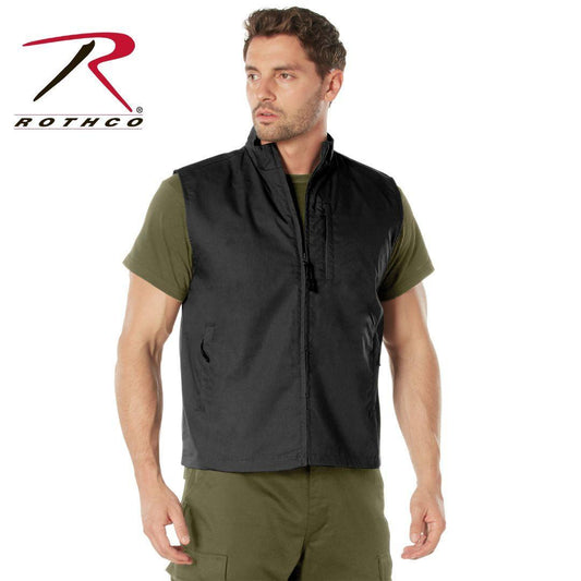 Rothco Undercover Travel Vest Black-Destination Gold Detectors