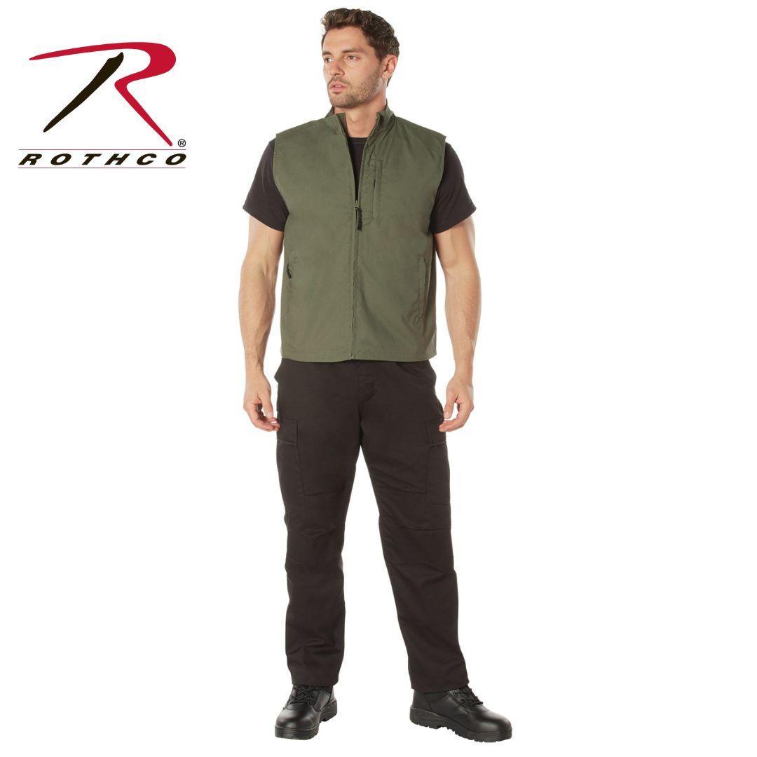 Rothco Undercover Travel Vest Olive Drab-Destination Gold Detectors