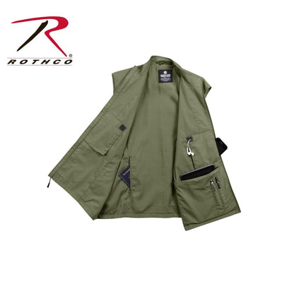 Rothco Undercover Travel Vest Olive Drab-Destination Gold Detectors