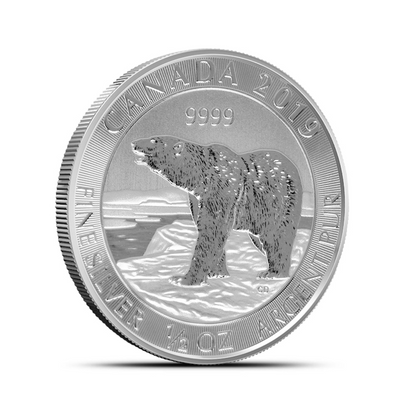 FREE .9999 Pure [Ag] 1/2 oz Silver Polar Bear