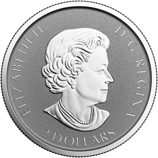 3/4 oz Canadian Silver Big Horn Sheep Coin
