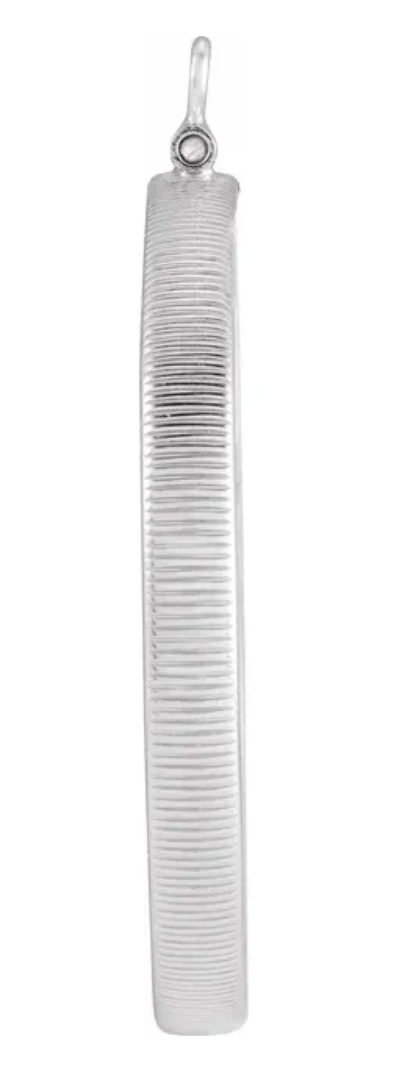 1 Oz .9999 Pure Silver Maple Coin w/ Sterling Silver Frame Pendant