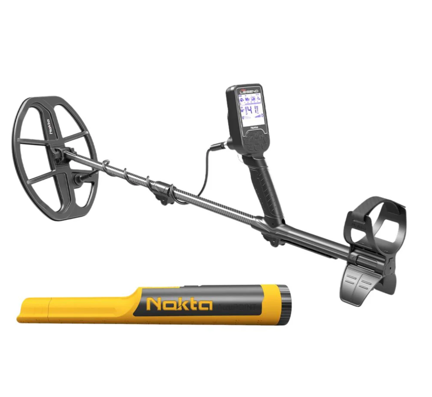 OPEN BOX NOKTA Legend WHP Metal Detector w/ AccuPOINT Pin-pointer