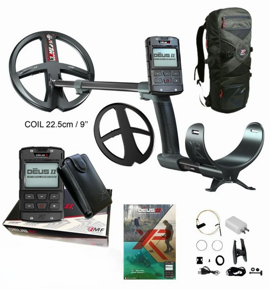 OPEN BOX XP DEUS II Metal Detector w/ Remote Control and Backpack