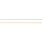 1/10 oz .9999 Pure 24K Maple Gold Bullion with 14K Frame and 22" 2mm Hollow Rope Chain