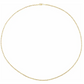 1/10 oz .9999 Pure 24K Maple Gold Bullion with 14K Frame and 22" 2mm Hollow Rope Chain