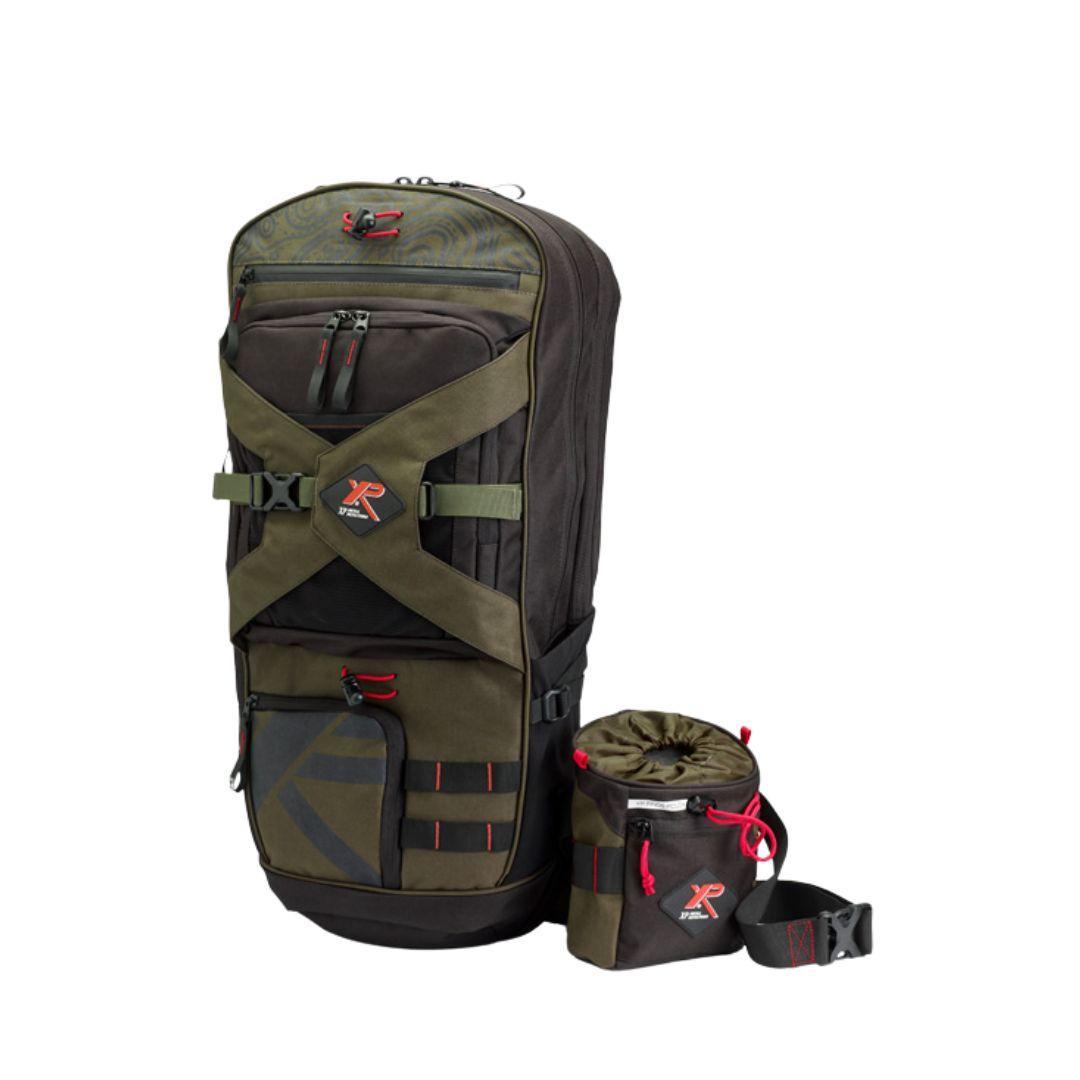 XP Backpack 280 Metal Detector Bag and XP Finds Pouch Special