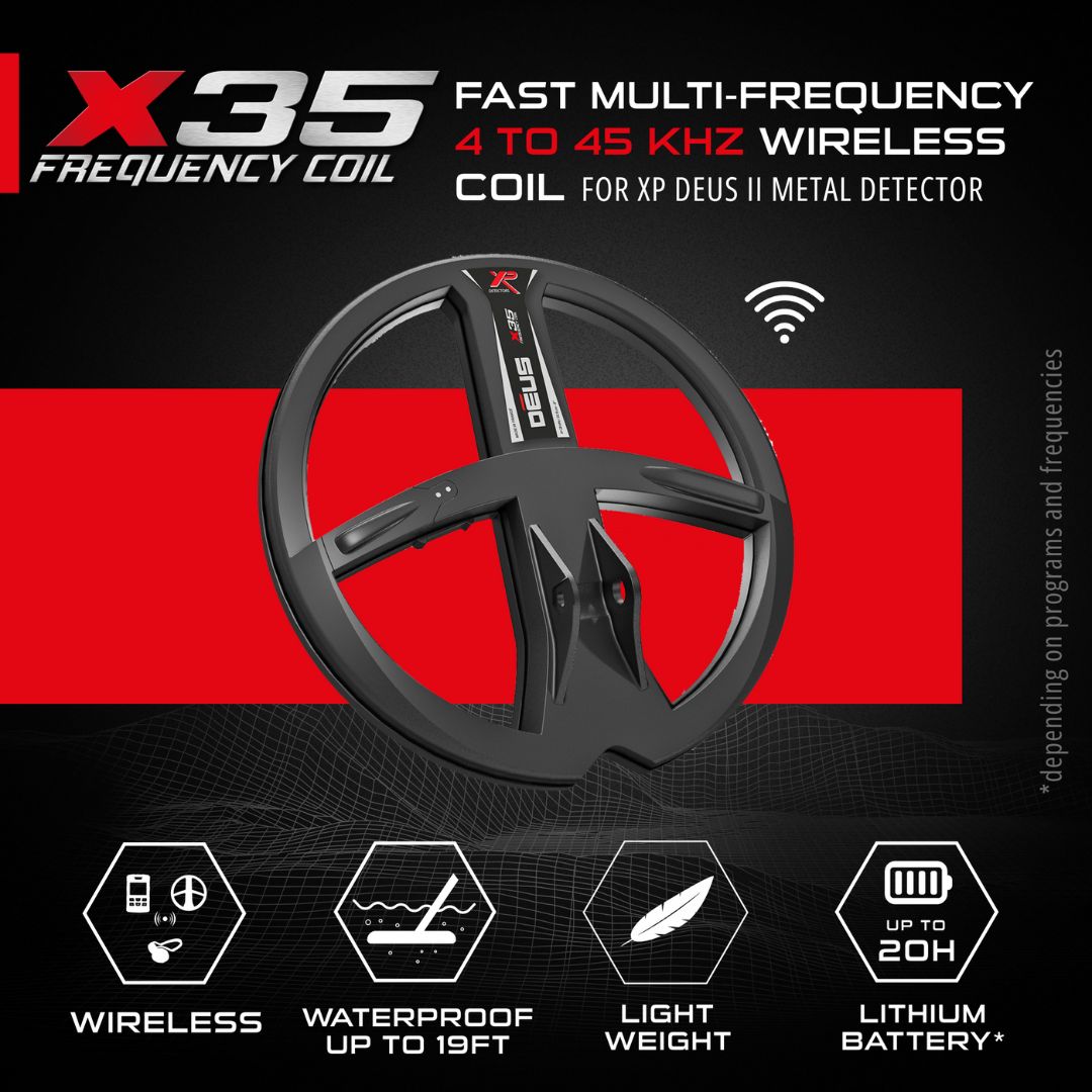 XP DEUS 9" X 35 Search Coil