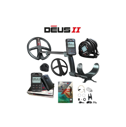 XP DEUS II Metal Detector with Remote Control and WS6 Headphones Open Box