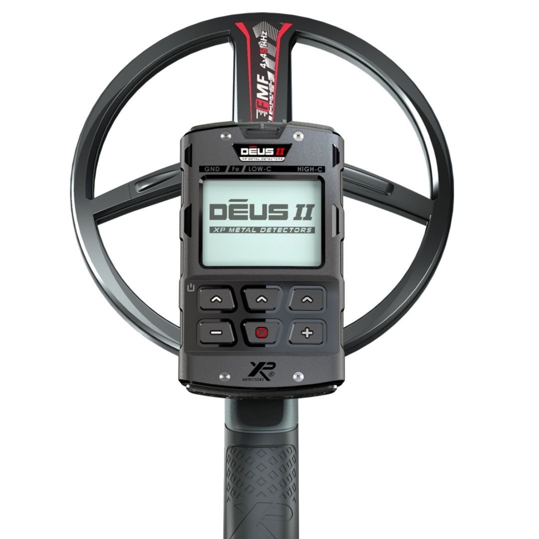 XP DEUS II RC Metal Detector with DEUS II Cap and Free MI-6 Pointer